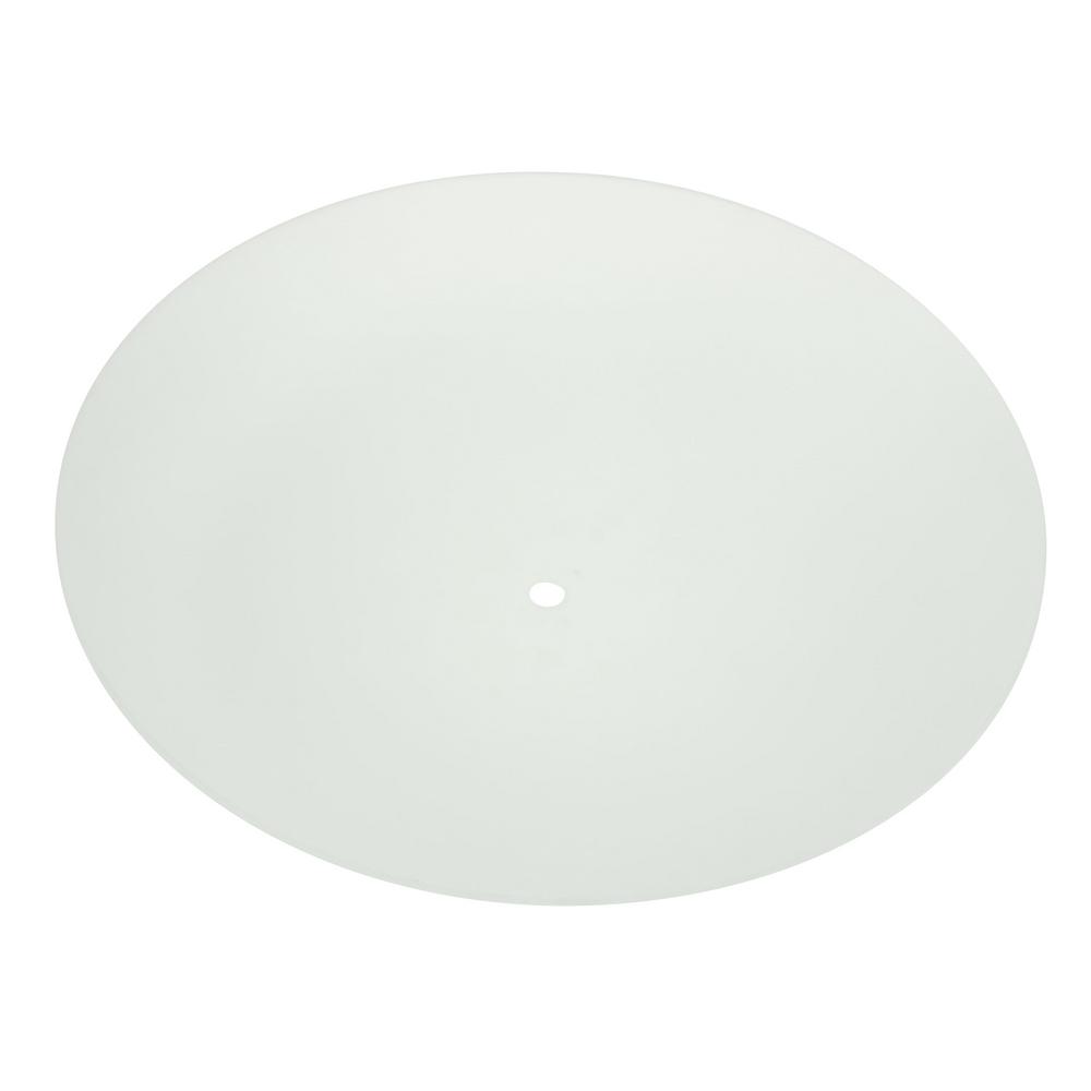 Westinghouse 2-1/4 in. Round Frosted Diffuser with 12-3/4 in. Width ...