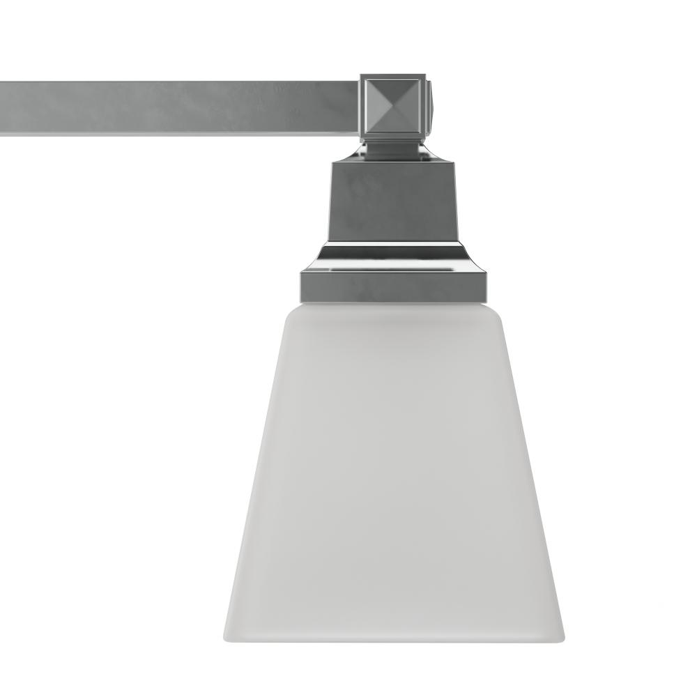 Livex Lighting Mission 3 Light Polished Chrome Bath Vanity Light