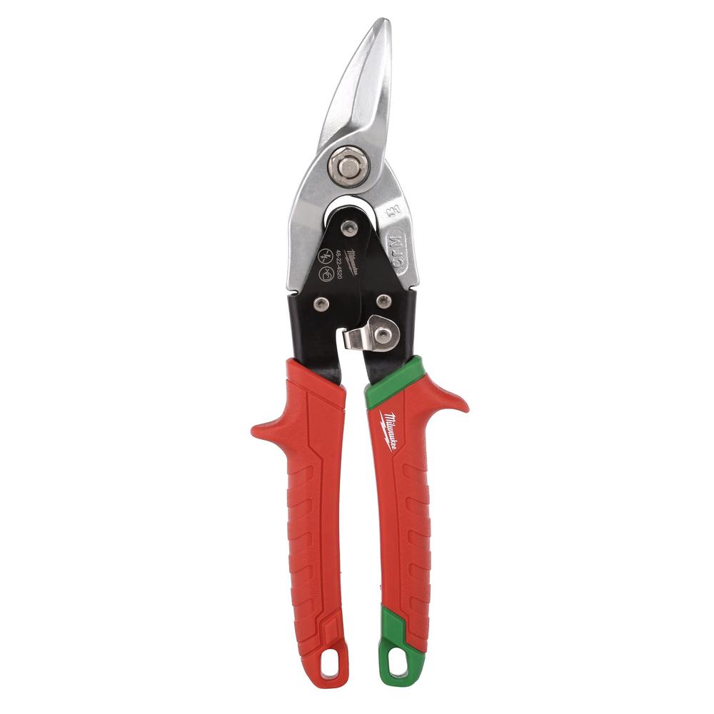 Milwaukee 10 in. Right-Cut Aviation Snips 48