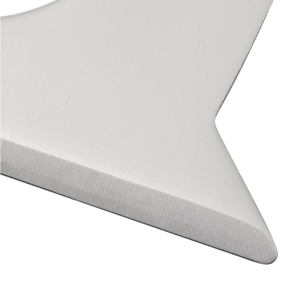 Warner 23/8 in. 5in1 Glazier Putty Knife with Rosewood Handle2716