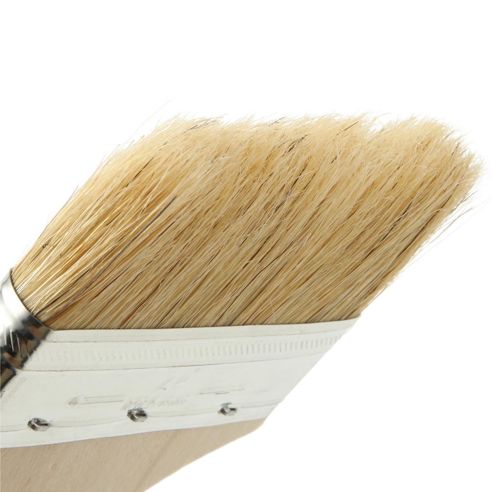 Paint brush designed with natural bristles for durability Paint brush designed with natural bristles for durability