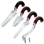 xderlin Gardening Tools Set,Portable 6 Pieces Stainless Steel Garden Tool Sets,Gardening Gifts for Women,Men Green