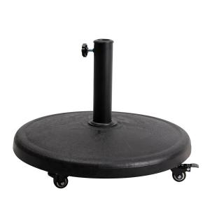 Wheels Patio Umbrella Stands Patio Umbrellas The Home Depot