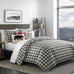Mountain Plaid Cotton Comforter Set