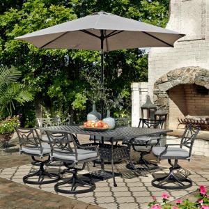 Umbrella Included - Patio Dining Sets - Patio Dining Furniture - The ...