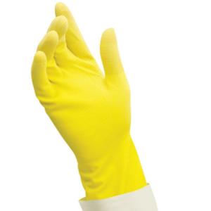 Yellow Latex Reusable Gloves