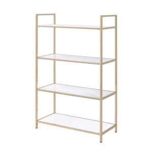 Gold Bookcases Home Office Furniture The Home Depot