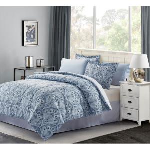 Queen Blue Comforters Bedding Sets The Home Depot
