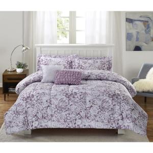 Purple Comforters Comforter Sets Bedding Bath The Home Depot