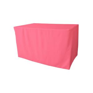 48 in. L x 30 in. W x 30 in. H Polyester Poplin Fitted Tablecloth