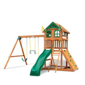 Plastic Swing Sets Playground Equipment The Home Depot