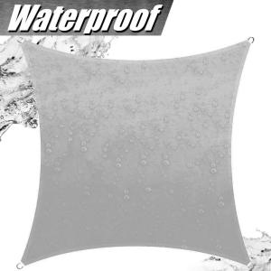 220 GSM Waterproof  Square Sun Shade Sail Screen Canopy, Outdoor Patio and Pergola Cover
