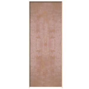 Smooth Flush Hardwood Hollow Core Birch Veneer Composite Single Prehung Interior Door