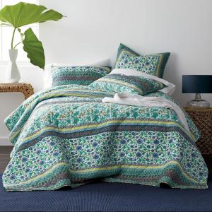 turquoise cotton quilt