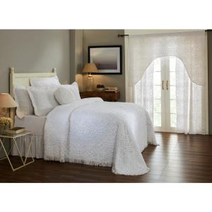 Wedding Ring Collection Solid 500-Thread Count Cotton Coverlet
