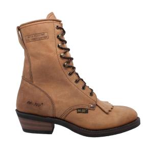 Men's Leather 9" Cowboy Boots - Soft Toe