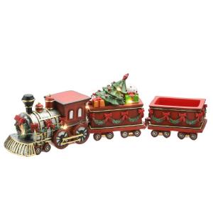 home accents holiday christmas tree express train