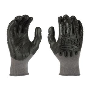 Thunderdome Impact Flex Glove in Grey/Black