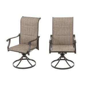 Swivel Outdoor Dining Chairs Patio Chairs The Home Depot