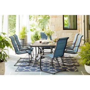 Rust Resistant Patio Dining Sets Patio Dining Furniture The Home Depot