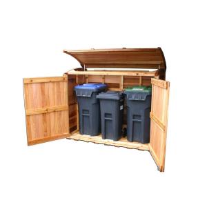 Trash Can Storage Outdoor Storage The Home Depot