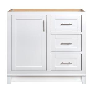 36 Inch Vanities - White - Bathroom Vanities without Tops - Bathroom ...