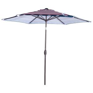 Multi Colored Patio Umbrellas Patio Furniture The Home Depot