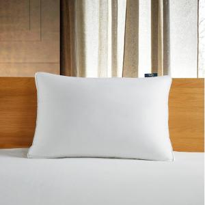 Serta 300 Thread Count Side Sleeper White Down Fiber Bed Pillow