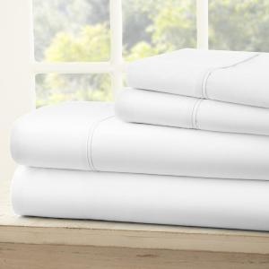 Becky Cameron Solid Microfiber Deep Pocket Sheet Set