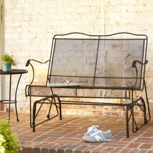 patio glider chairs metal
