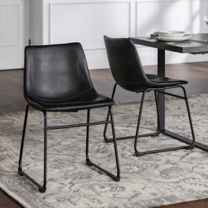 Gray Dining Chairs Kitchen Room Furniture The