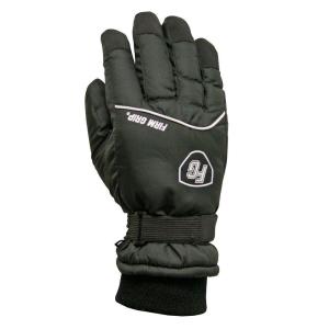Large Winter Black Ski Gloves