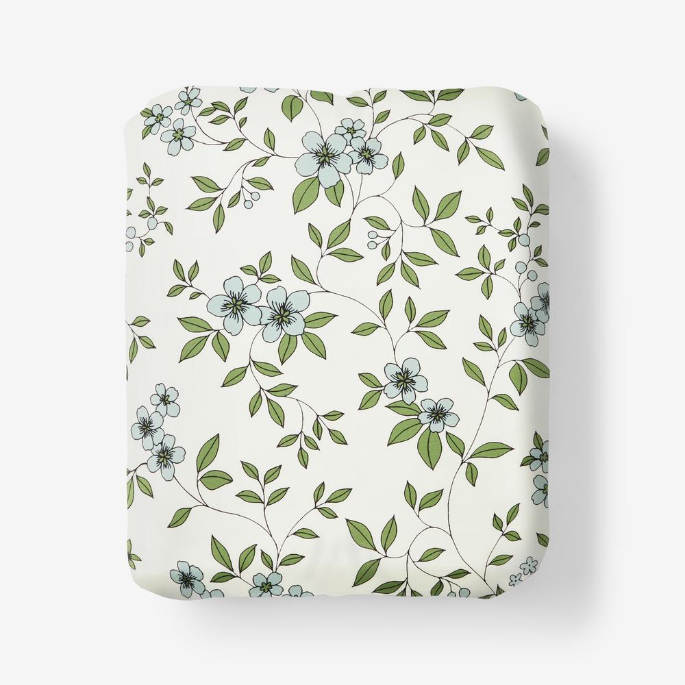 Company Cotton Remi Ditsy Floral Cotton Percale Fitted Sheet