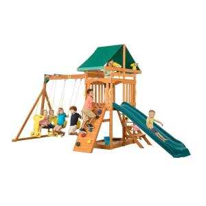 spring valley deluxe wooden playset by kidkraft