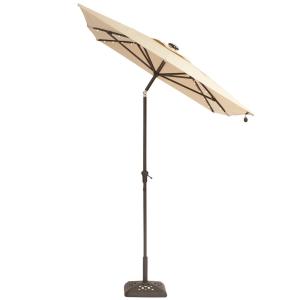 7 Ft Patio Umbrellas Patio Furniture The Home Depot