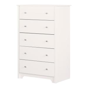 White Chest Of Drawers Bedroom Furniture The Home Depot