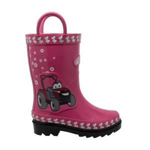 Girl's Rubber Farmall Rain Boots