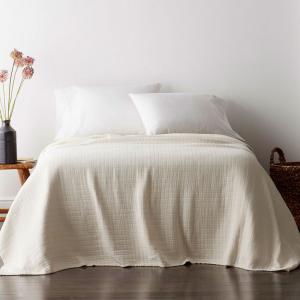 Gossamer Cotton Woven Blanket
