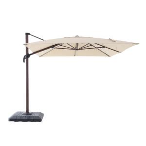 Hampton Bay 11 Ft Patio Umbrellas Patio Furniture The Home Depot