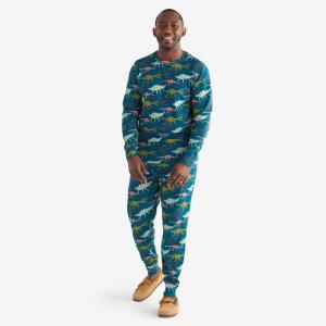 Company Organic Cotton Matching Family Pajamas Men's Dino Pajama Set