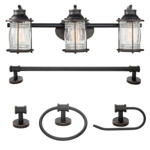 Coastal Vanity Lighting Lighting The Home Depot