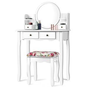 Makeup Vanity Set - Makeup Vanities - Bedroom Furniture - The Home Depot