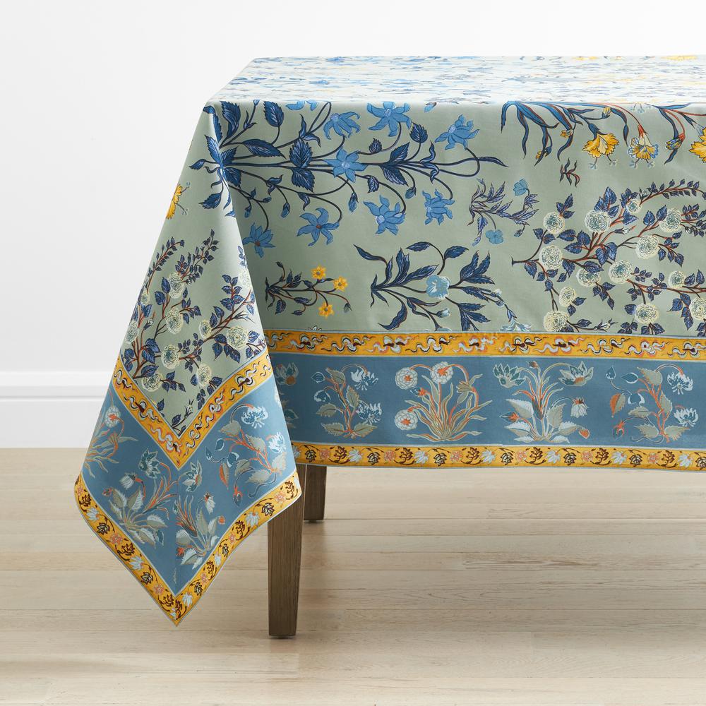 Floral Cotton Tablecloth