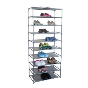 Metal Shoe Racks Shoe Storage The Home Depot