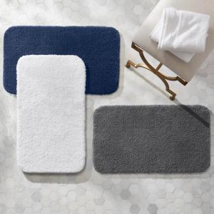 Plush Nylon Non-Skid Bath Rug