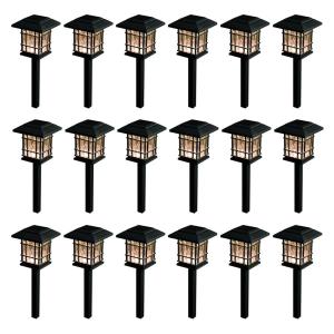 Black - Solar - Landscape Lighting - Outdoor Lighting - The Home Depot