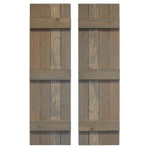 Wood - Exterior Shutters - Doors & Windows - The Home Depot