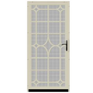 Lexington Outswing Security Door with Insect Screen and Oil Rubbed Bronze Hardware