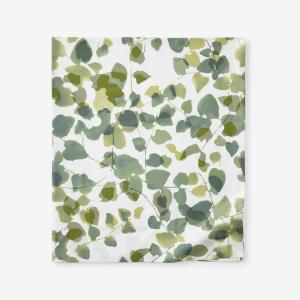 Legends Hotel Greenery Cotton and TENCEL Lyocell Multicolored Sateen Flat Sheet