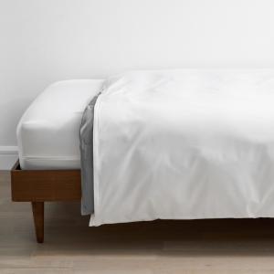 Legends Hotel White Organic Cotton Sateen Comforter Protector